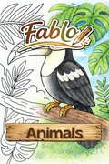 Animals, Digital Coloring Book - Beginner
